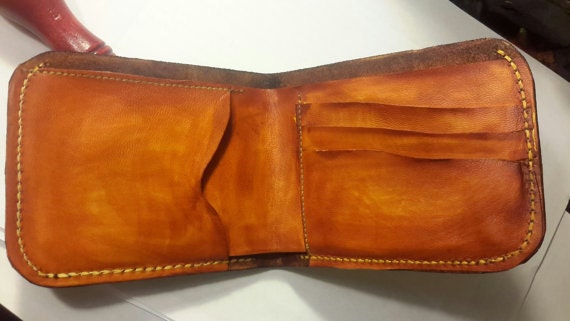 Moogle Mage - Leather Bifold Wallet - Handcrafted Final Fantasy inspired Wallet -