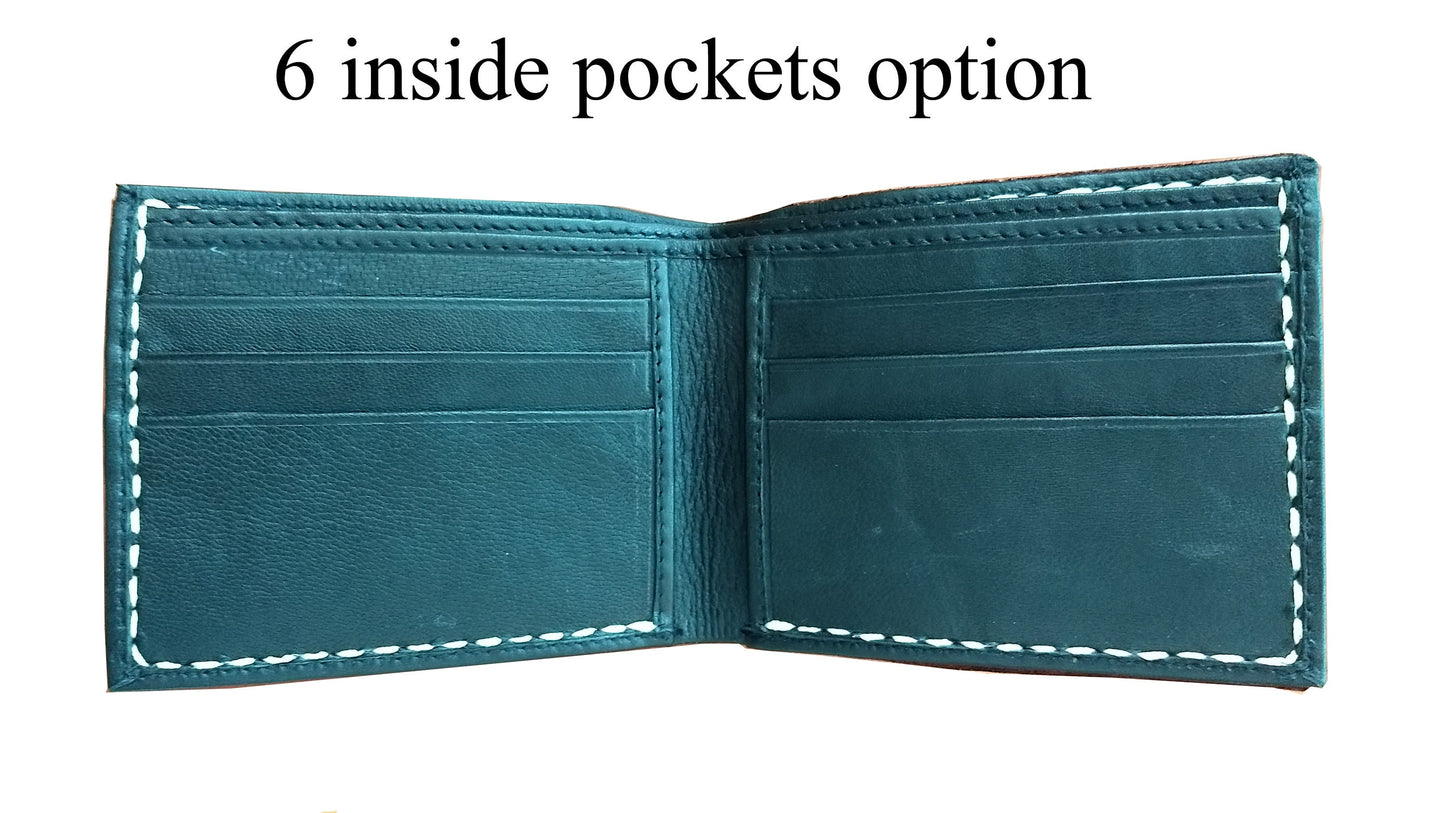 Wings of Hyrule leather wallet- Leather Bifold Wallet - Handcrafted Legend of Zelda Wallet - Link Wallet