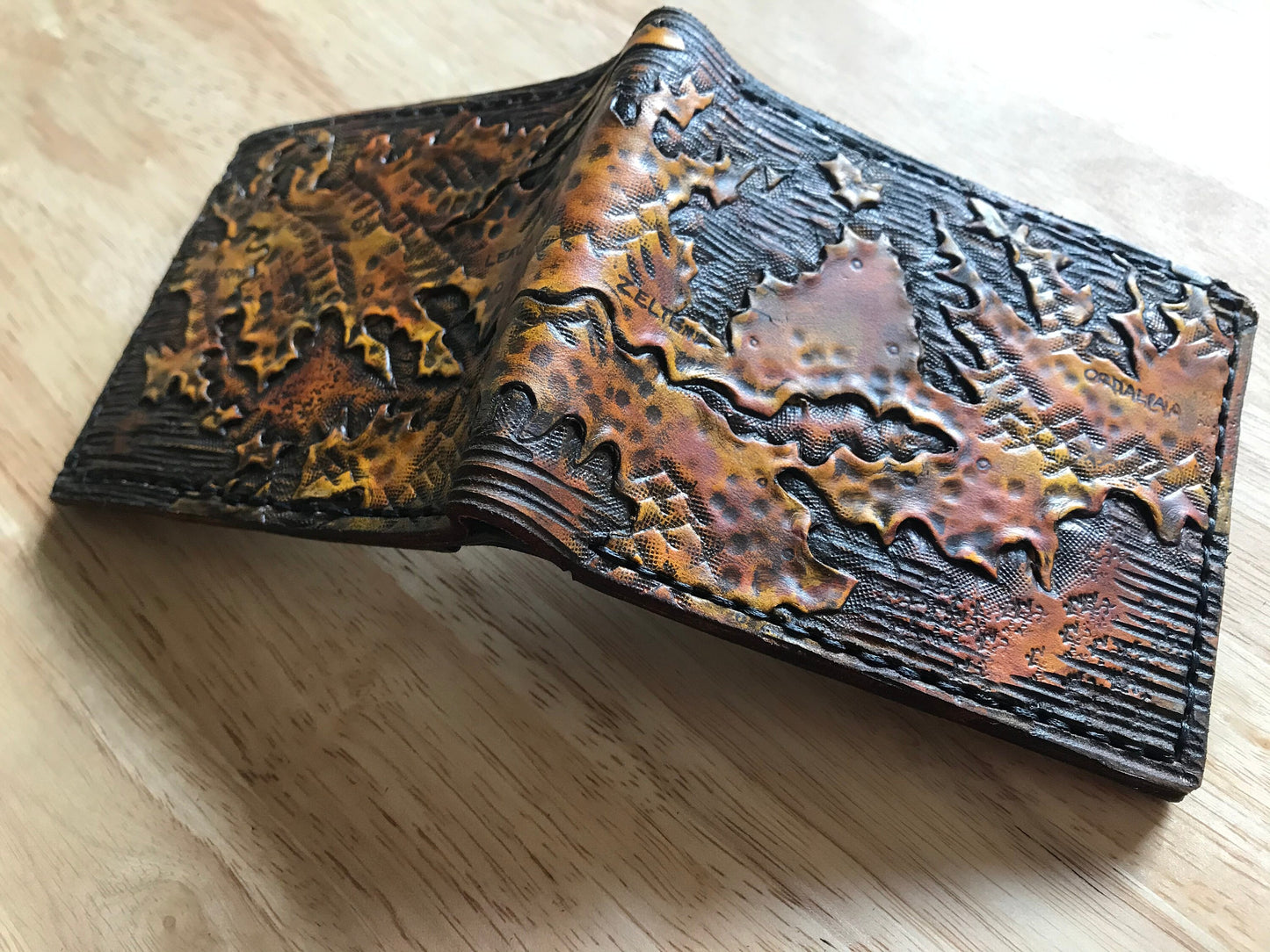 Map of Ivalice - Final Fantasy 12 - Bifold Wallet - Handcrafted Wallet -