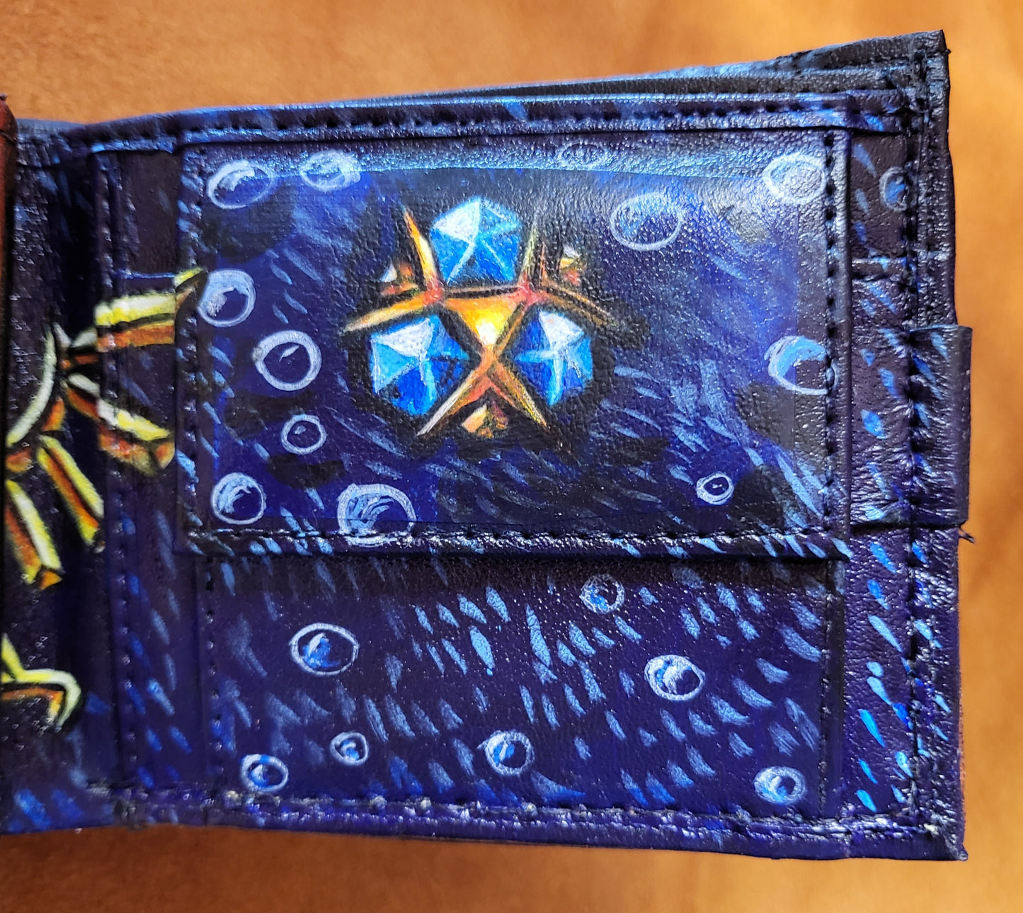 Holy Relics Majoras Mask leather wallet - Leather Bifold Wallet - Handcrafted Legend of Zelda Wallet - Link Wallet