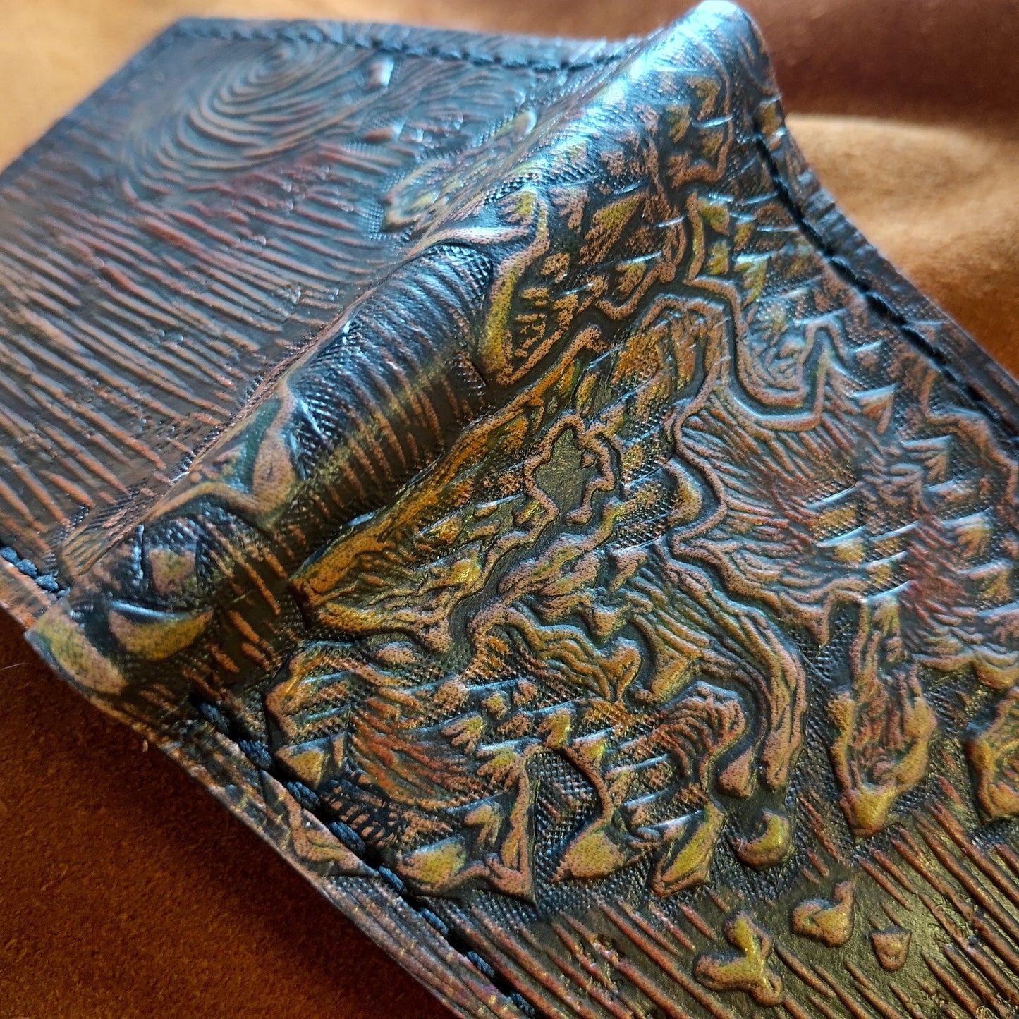 Map of Eorzea - Final Fantasy 14 - Bifold Wallet - Handcrafted Wallet -