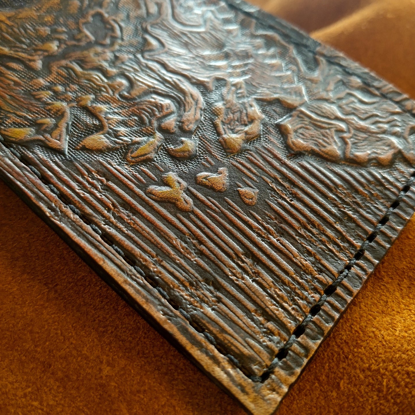 Map of Eorzea - Final Fantasy 14 - Bifold Wallet - Handcrafted Wallet -