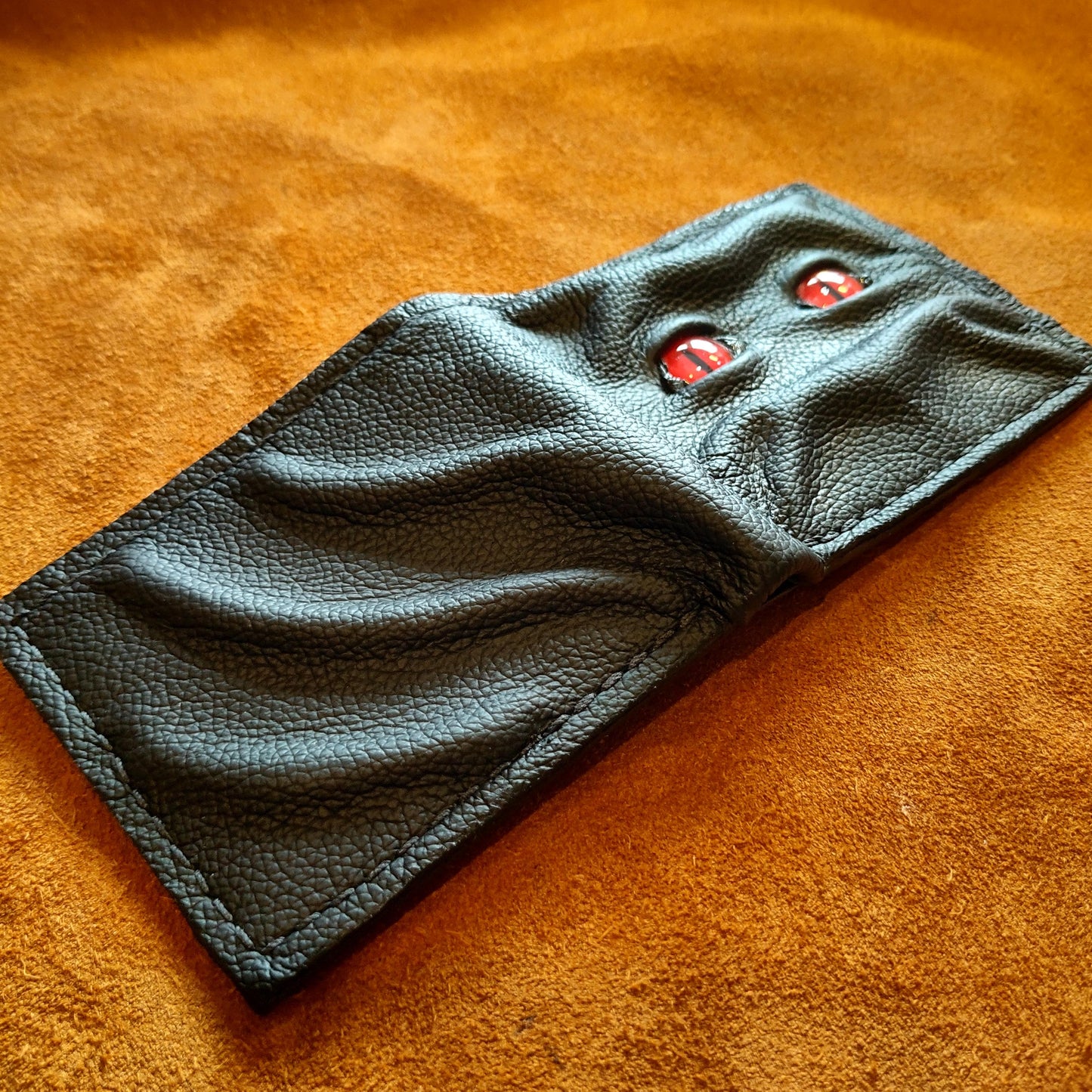 Enderman Red eyes -Grumpy Shmuggle face wallet