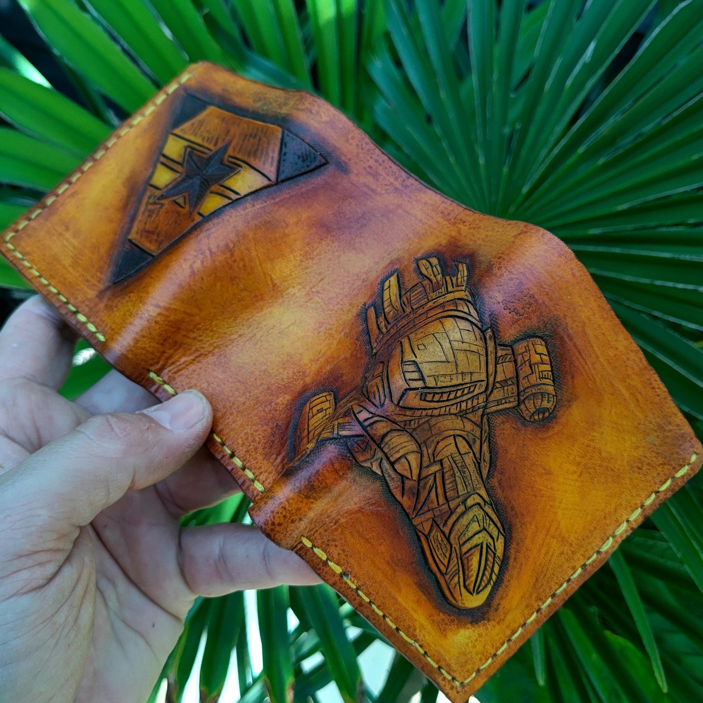Firefly Alliance - Leather Trifold Wallet - Handcrafted Wallet -