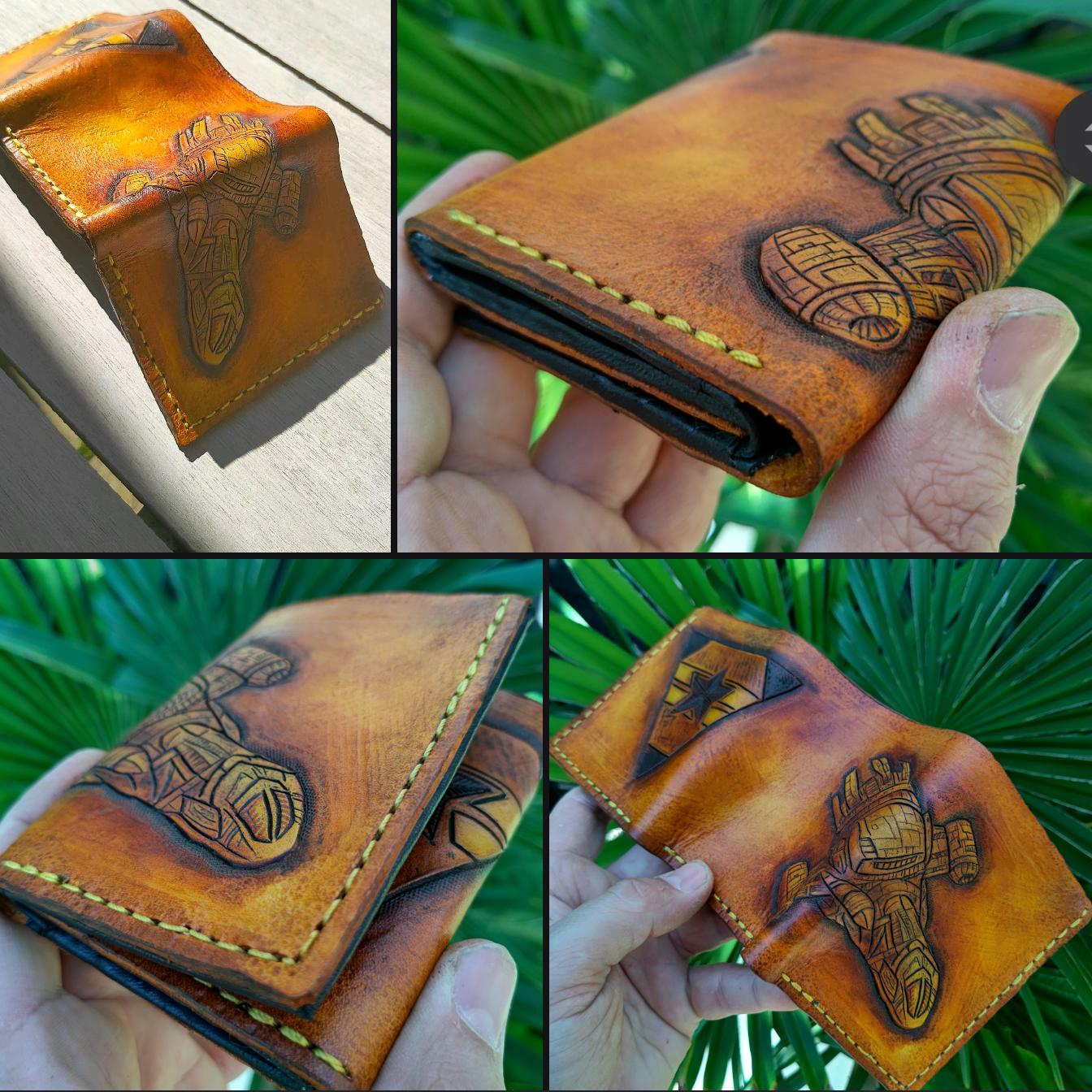 Firefly Alliance - Leather Trifold Wallet - Handcrafted Wallet -
