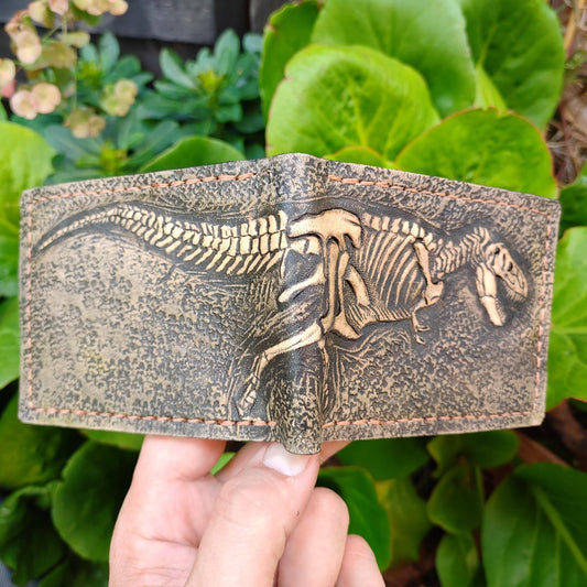 Trex Skeleton leather wallet v2 -