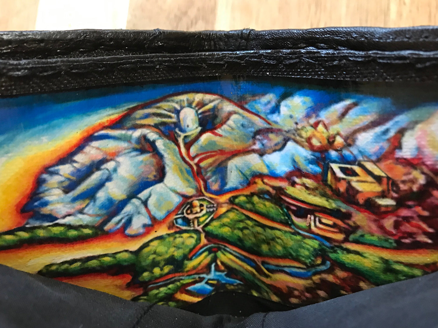 Add a map of Hyrule or Rupees in the note section of your wallet.