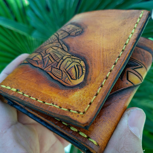 Firefly Alliance - Leather Trifold Wallet - Handcrafted Wallet -