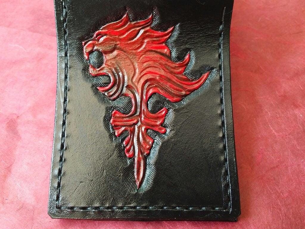 FF8 Griever - Leather Bifold Wallet - Handcrafted Final Fantasy inspired Wallet -