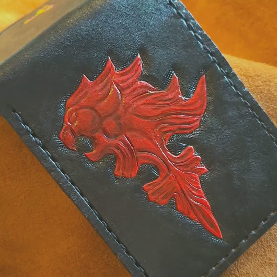 FF8 Griever - Leather Bifold Wallet - Handcrafted Final Fantasy inspired Wallet -