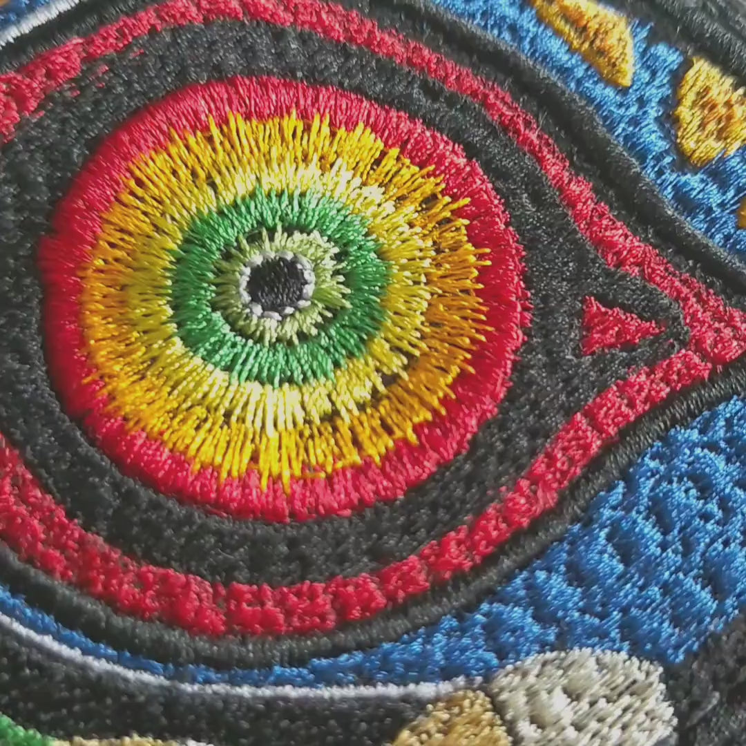 Majoras Mask textile/leather wallet- Jan 2024 Ed - Leather Bifold Wallet - Handcrafted Legend of Zelda Wallet - Link Wallet