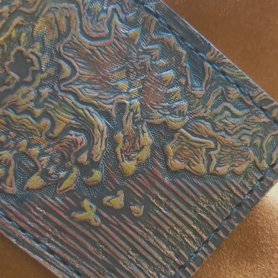Map of Eorzea - Final Fantasy 14 - Bifold Wallet - Handcrafted Wallet -