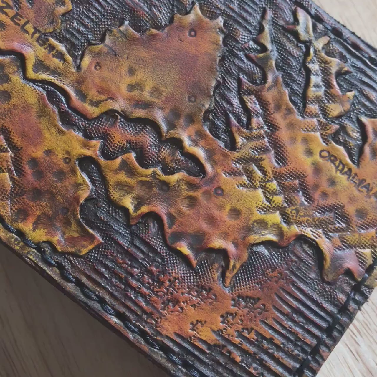 Map of Ivalice - Final Fantasy 12 - Bifold Wallet - Handcrafted Wallet -