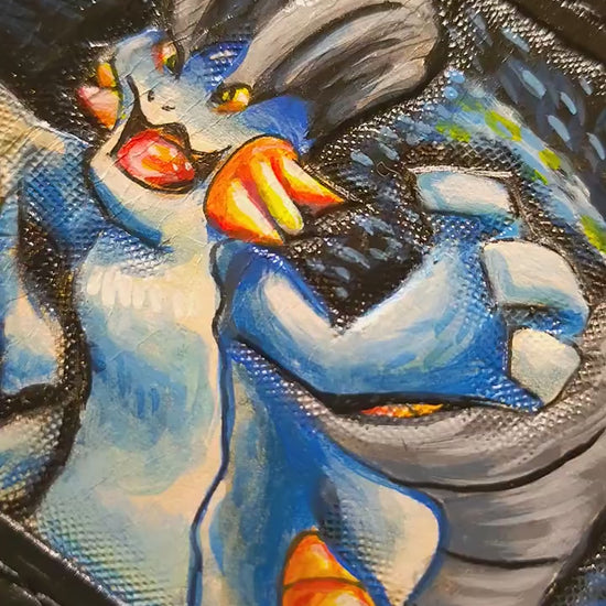 Link vrs Swampert - Leather Bifold Wallet - Handcrafted Wallet -