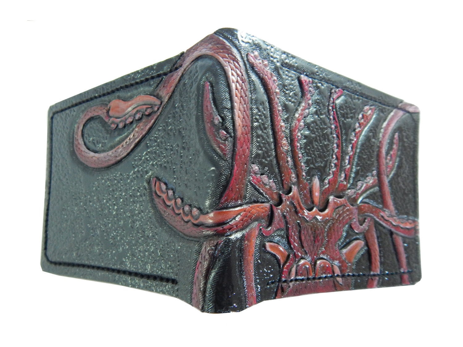 House Greyjoy wallet- Leather Bifold Wallet - Handcrafted Game of Thrones inspired Wallet -