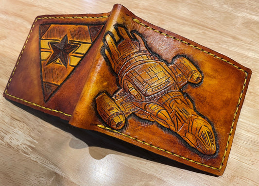 Firefly Alliance - Leather Bifold Wallet - Handcrafted Wallet -